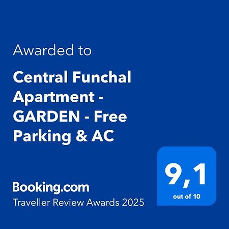 Central Funchal Apartment - Garden - Free Parking & Ac Exterior photo